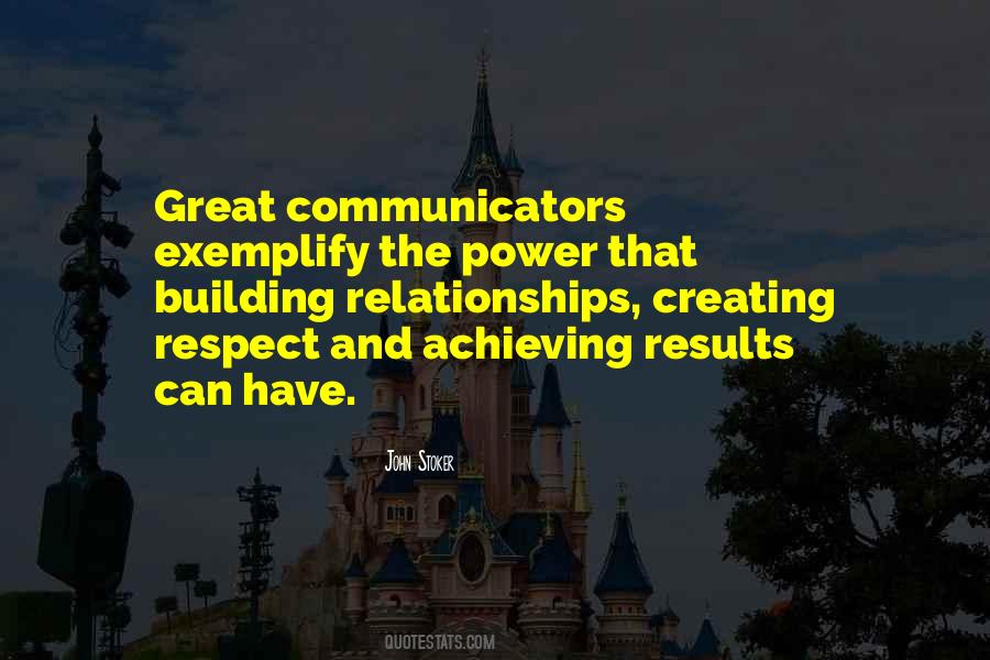 Quotes About Communication And Respect #1003572