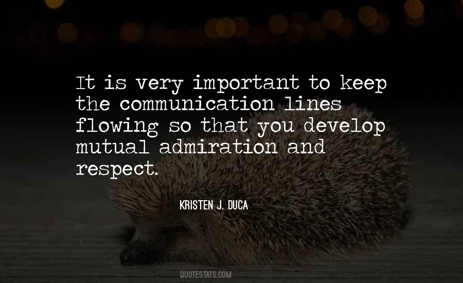 Quotes About Communication And Respect #1044293