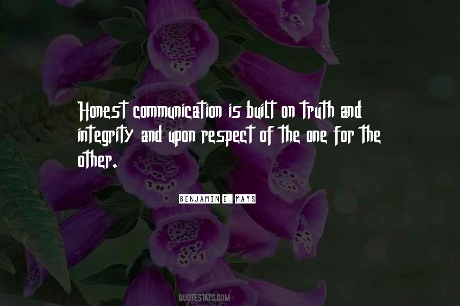 Quotes About Communication And Respect #649651