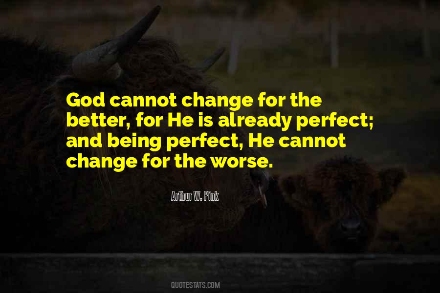 Quotes About Change For God #1001609