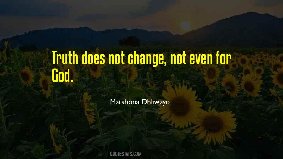 Quotes About Change For God #779891