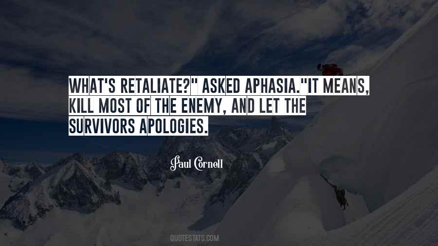 Quotes About Apologies #1068162