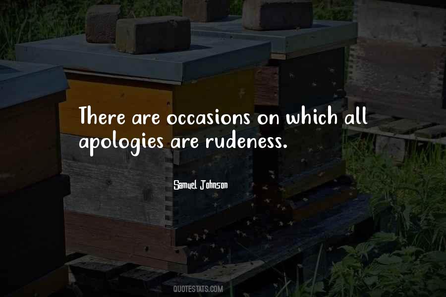 Quotes About Apologies #1621976