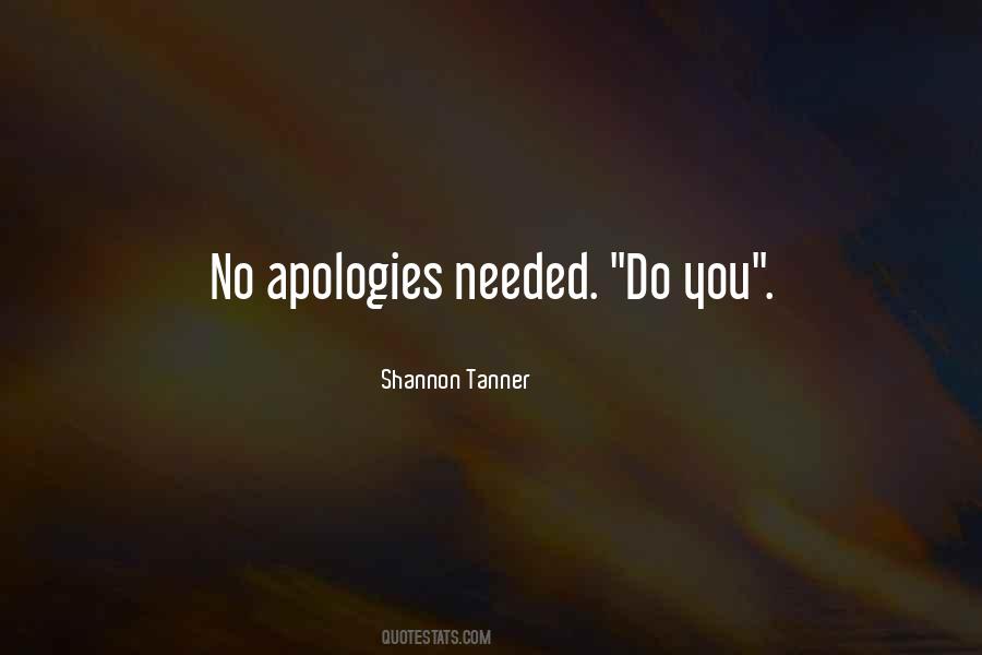 Quotes About Apologies #1837886