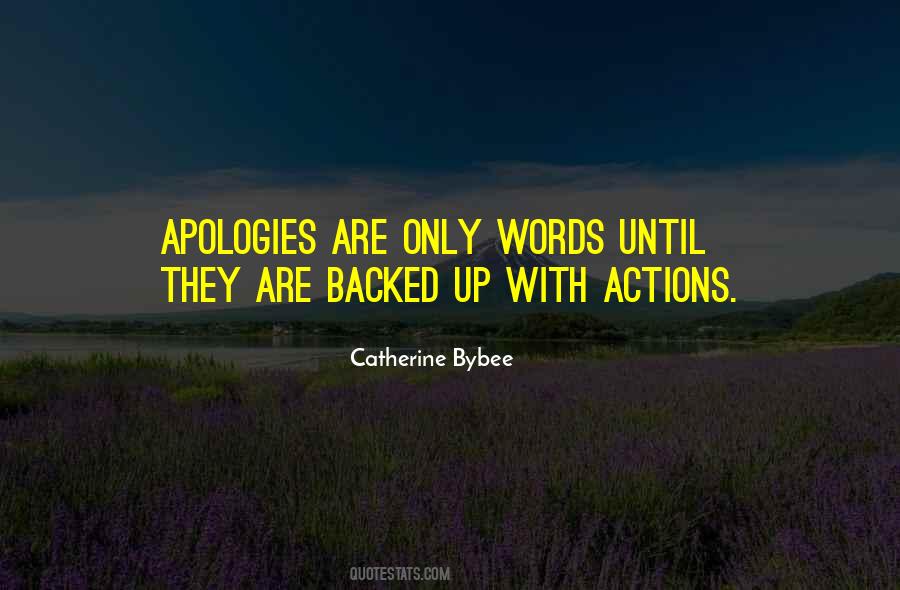 Quotes About Apologies #1870123