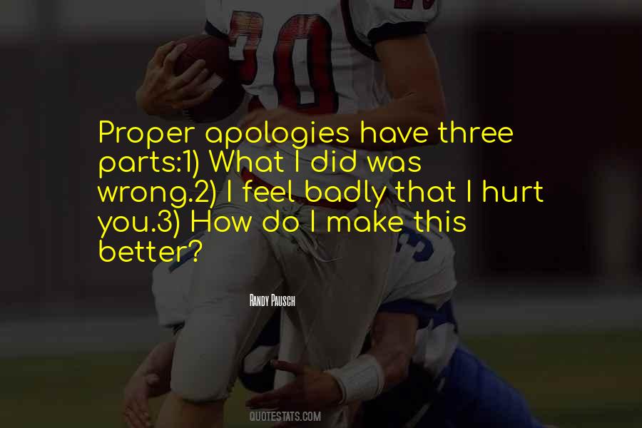 Quotes About Apologies #838027