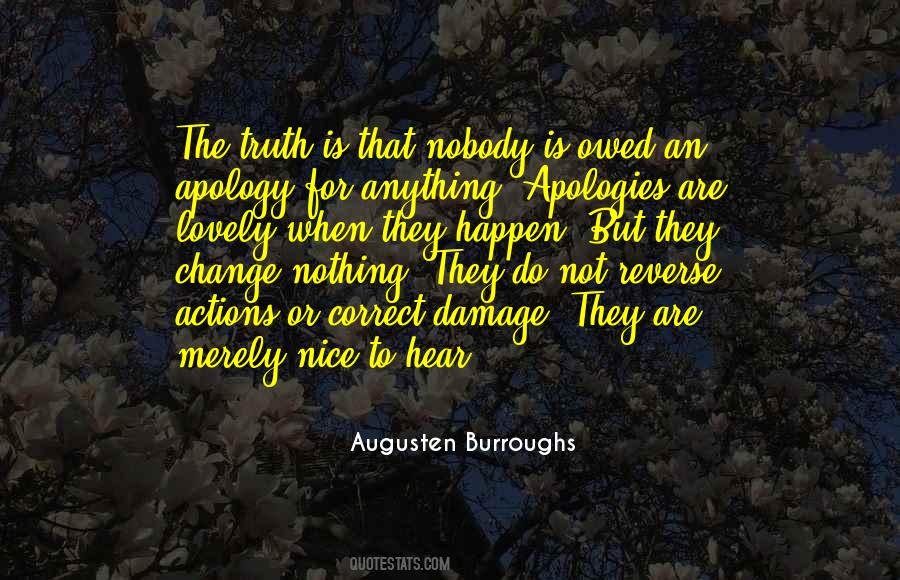 Quotes About Apologies #939037
