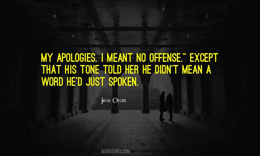 Quotes About Apologies #951881