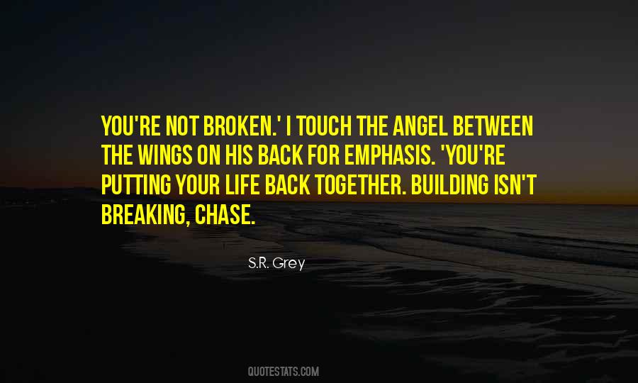 Quotes About Broken Angel Wings #1596687