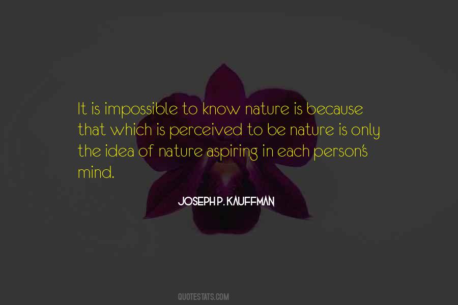Mind S Nature Quotes #1557303