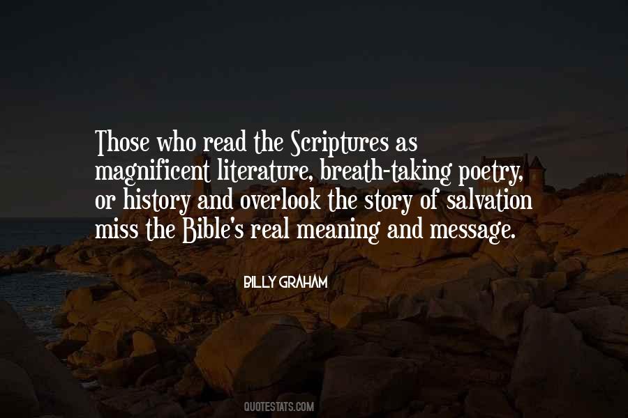 Meaning In Literature Quotes #1290919