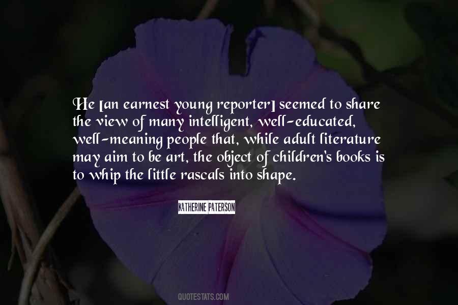Meaning In Literature Quotes #1366989