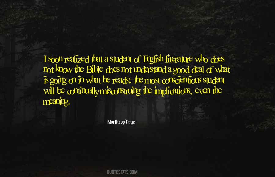Meaning In Literature Quotes #58812
