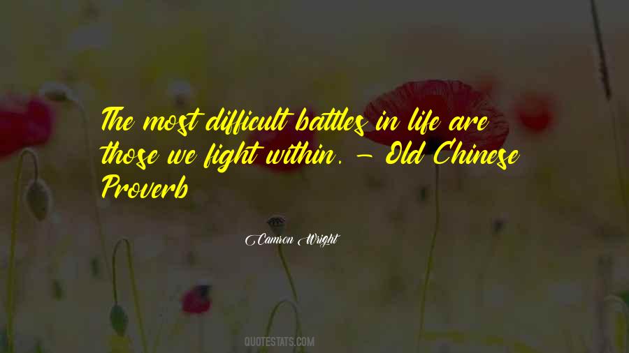 Life Battles Quotes #1034545