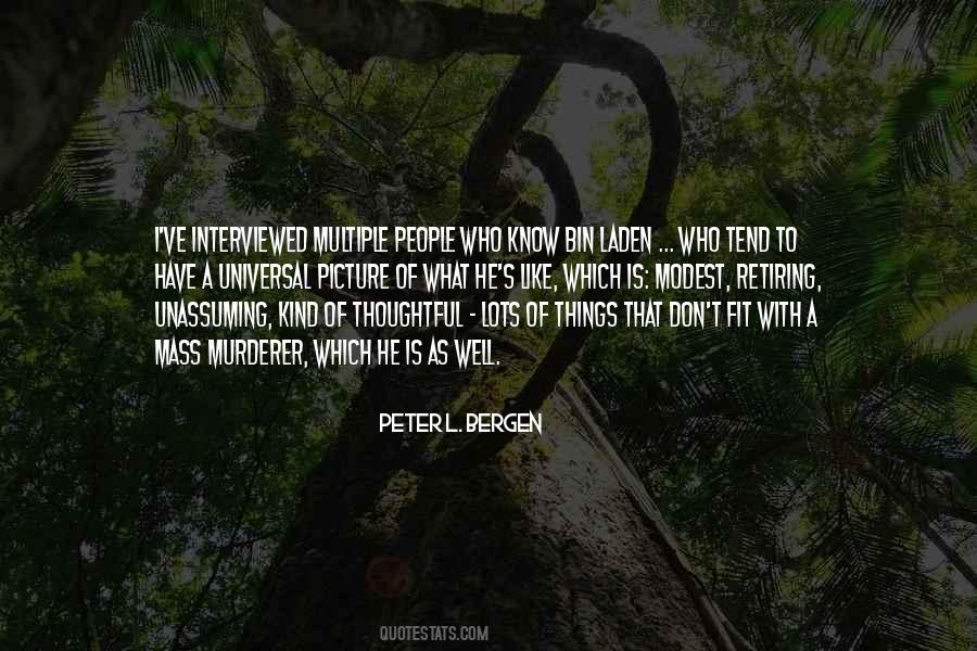 Unassuming People Quotes #481261