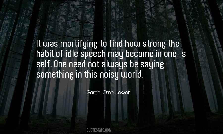 Quotes About Need To Be Strong #980093