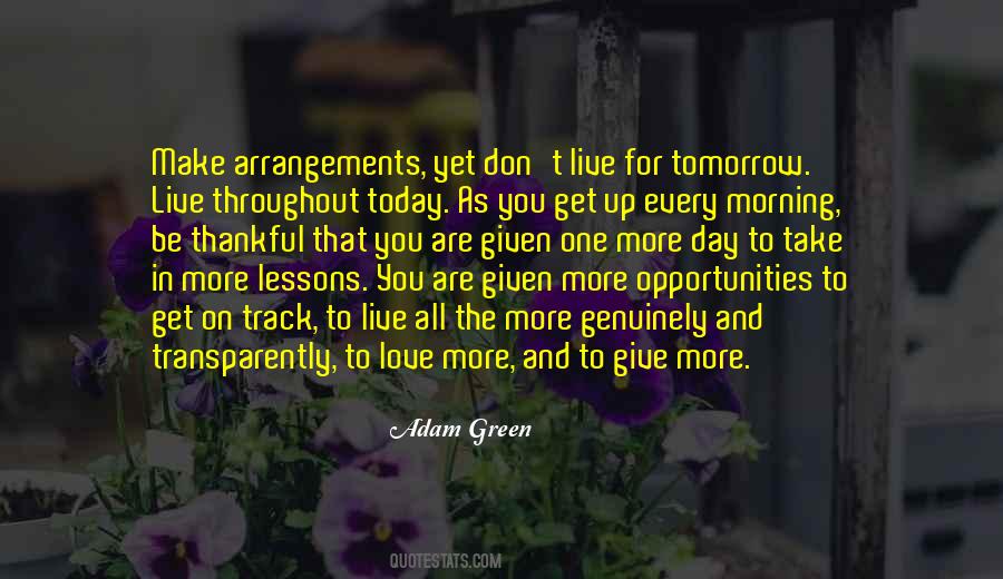 Love Today And Tomorrow Quotes #447436