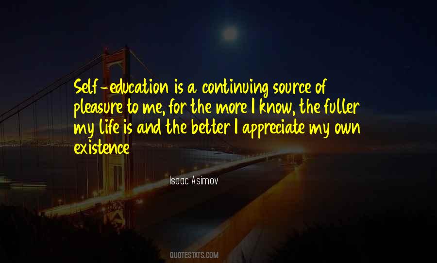 Quotes About Continuing Education #728015