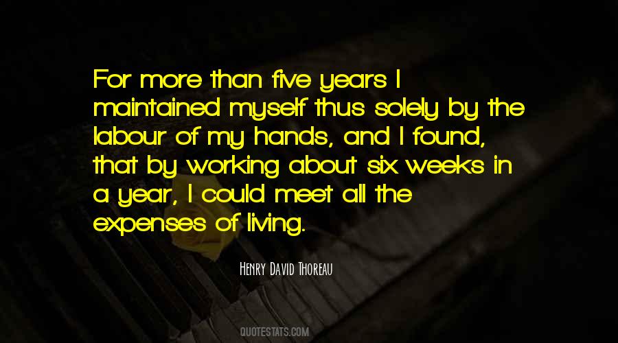 Living Expenses Quotes #491270