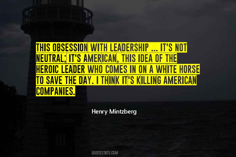 American Leadership Quotes #1133649