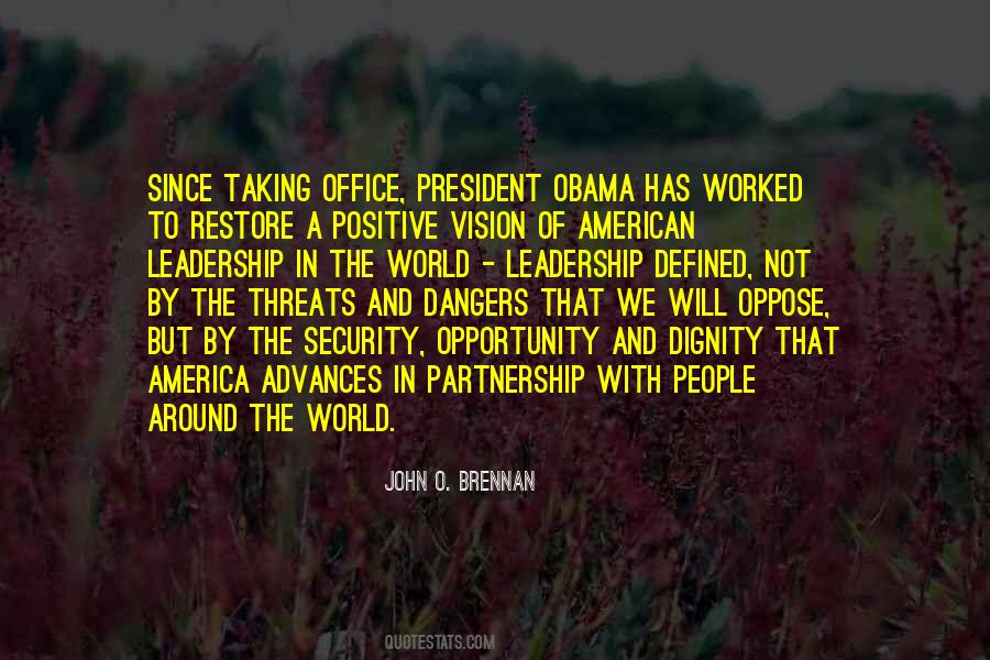 American Leadership Quotes #1206815