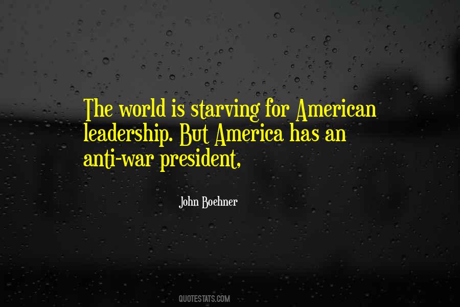 American Leadership Quotes #1350683