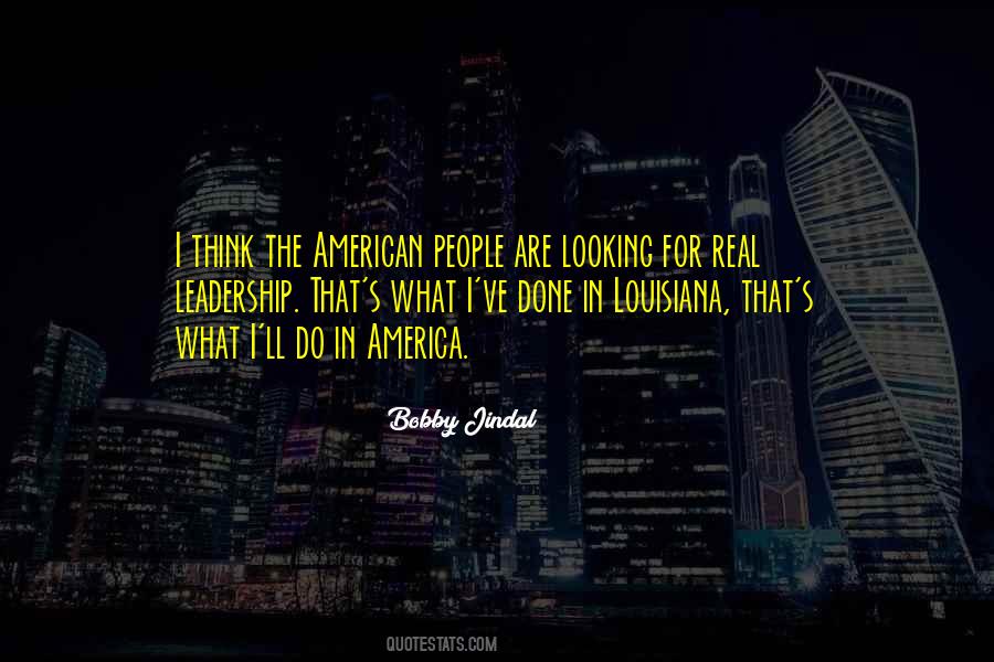 American Leadership Quotes #1515669