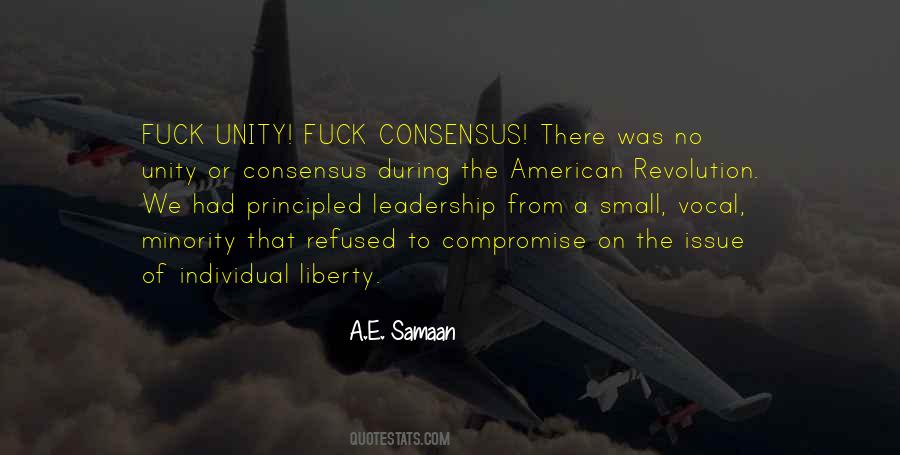 American Leadership Quotes #1558239