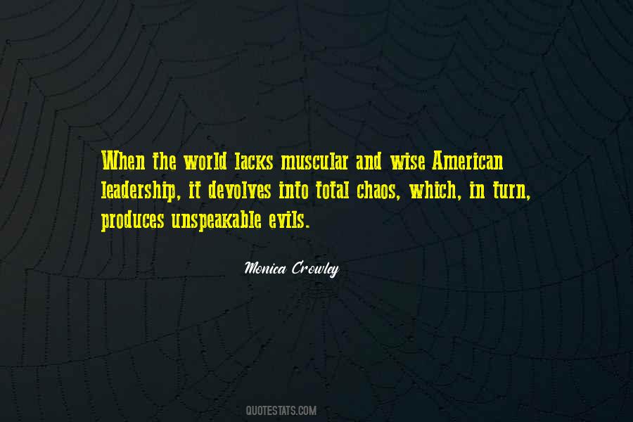 American Leadership Quotes #1568565