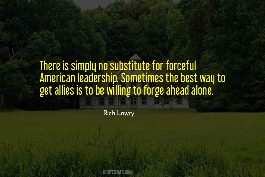 American Leadership Quotes #1646403