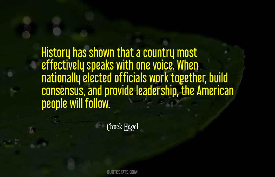 American Leadership Quotes #323945