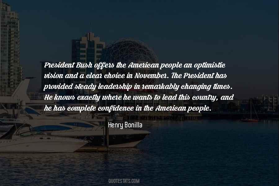 American Leadership Quotes #458956