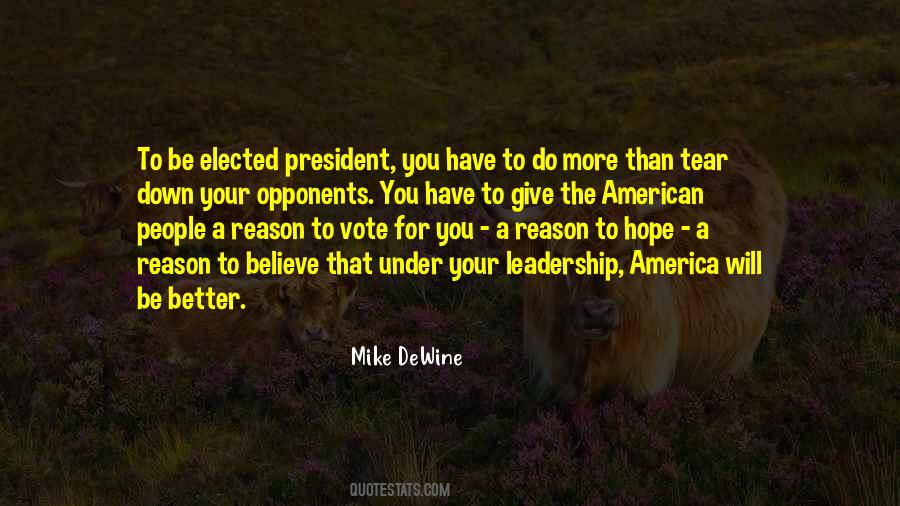 American Leadership Quotes #529841