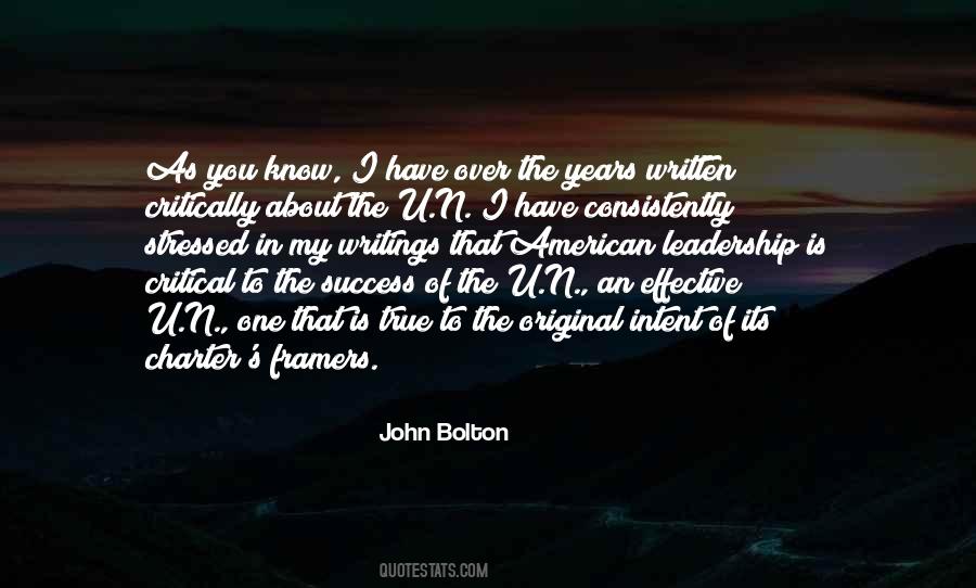 American Leadership Quotes #684092