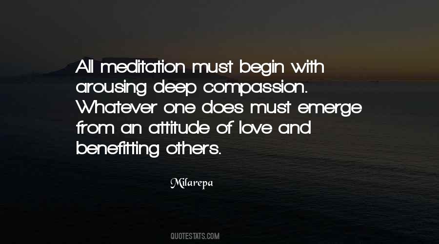 Deep Meditation Quotes #1007893