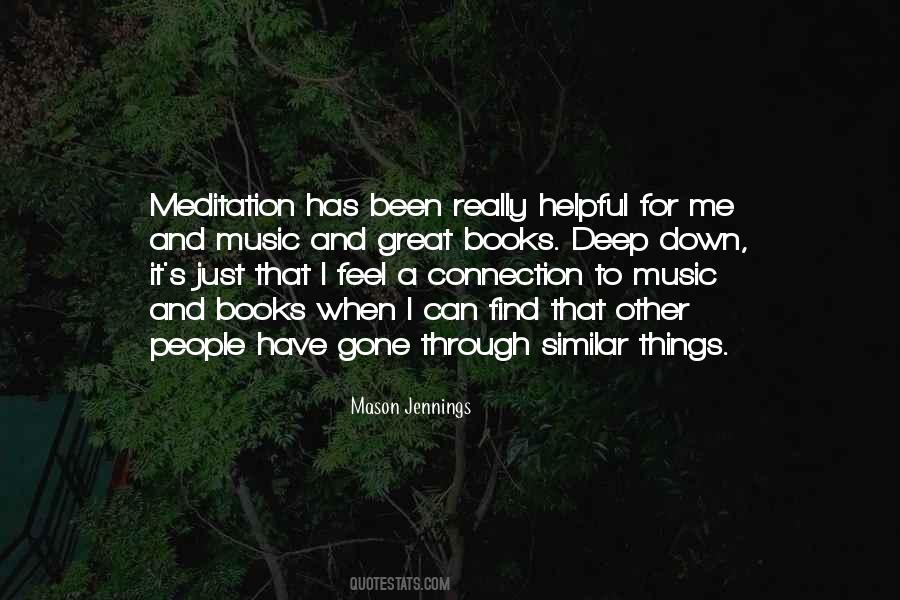 Deep Meditation Quotes #1076449