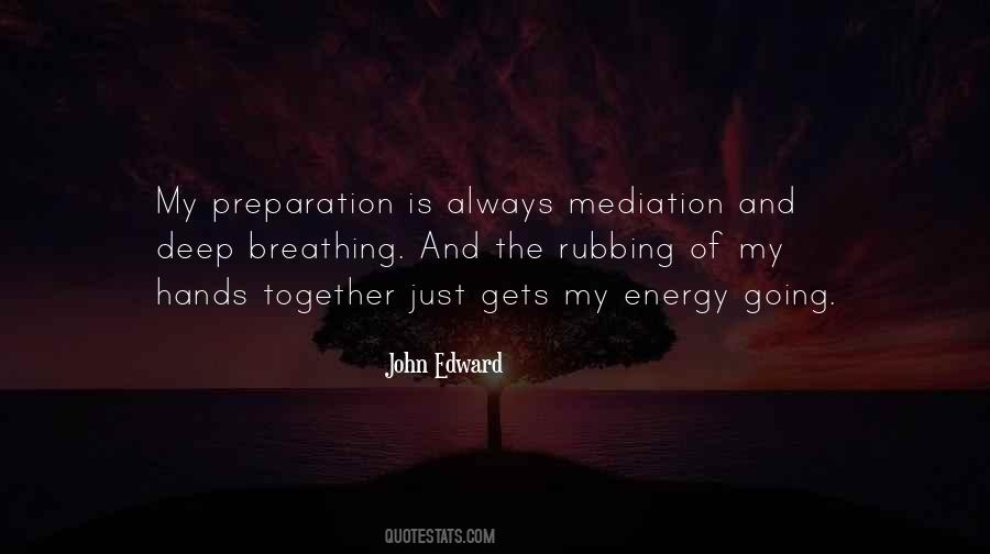 Deep Meditation Quotes #130881