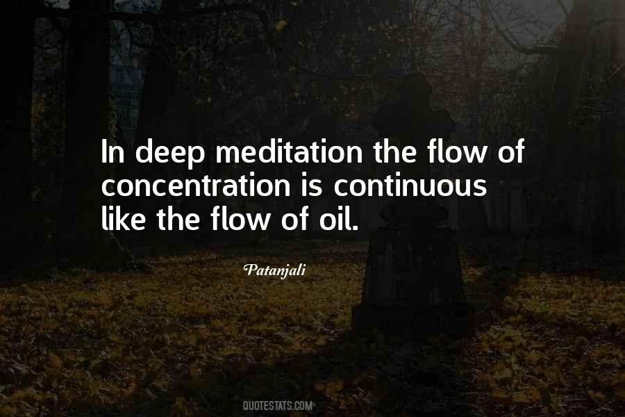 Deep Meditation Quotes #1870221