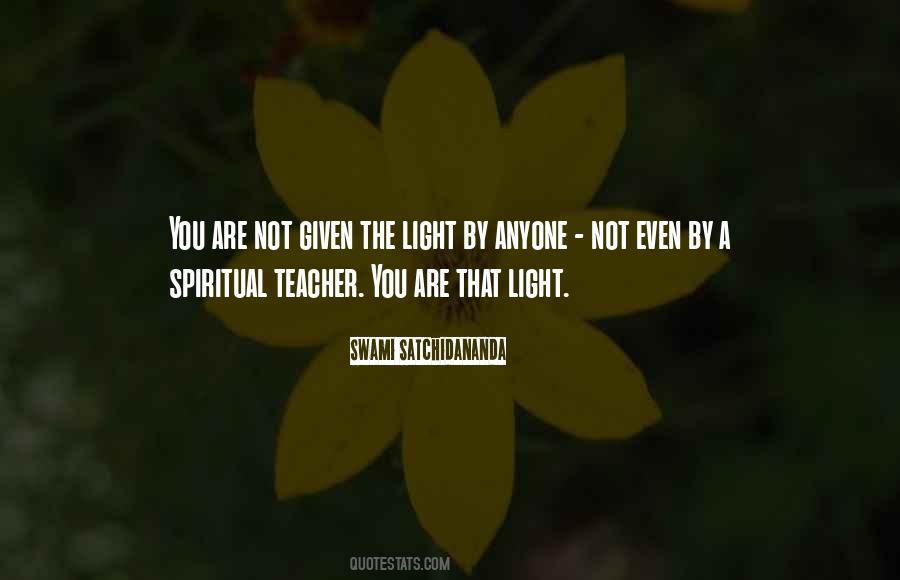 Spiritual Teacher Quotes #1489689