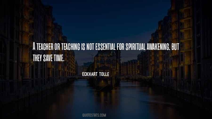 Spiritual Teacher Quotes #952075