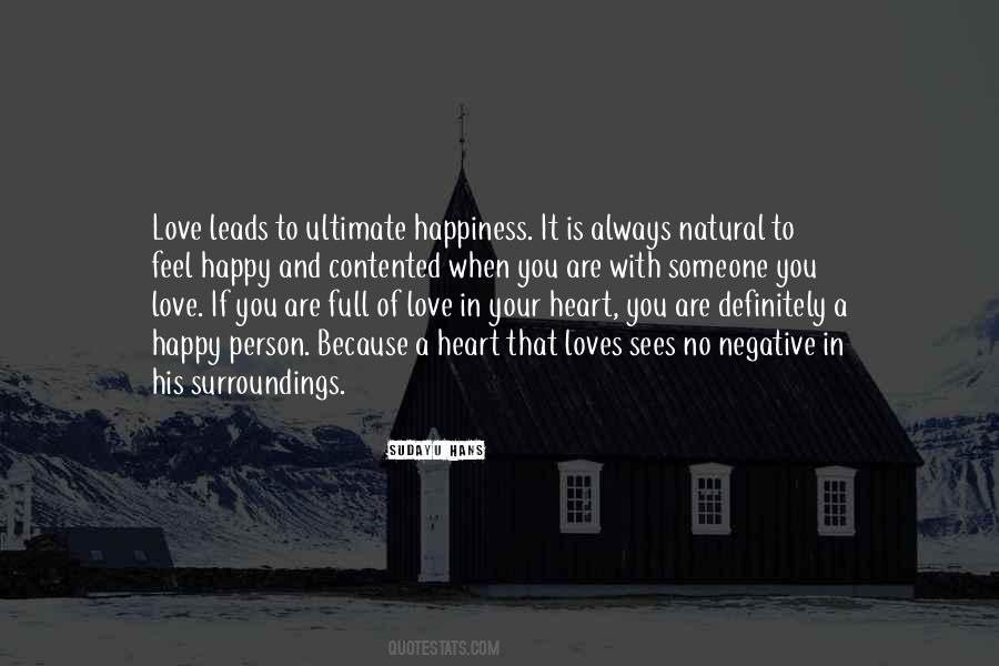 Quotes About Contented Heart #1442487