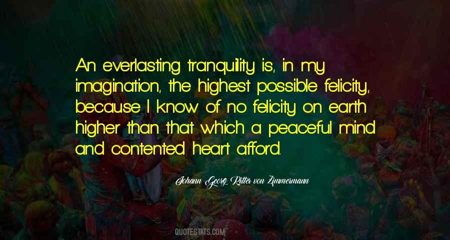 Quotes About Contented Heart #1549520