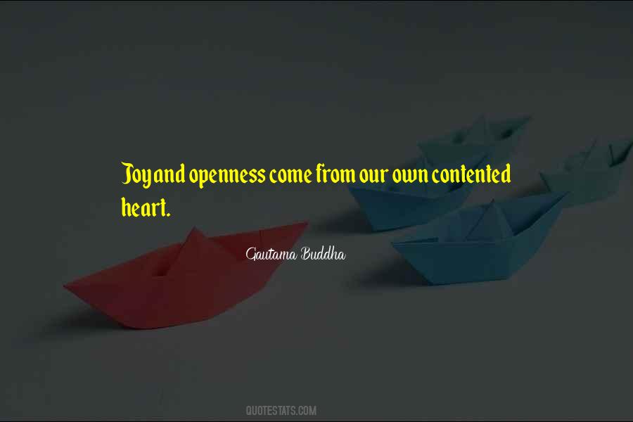 Quotes About Contented Heart #950468