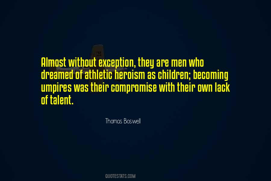 Athletic Talent Quotes #1746976