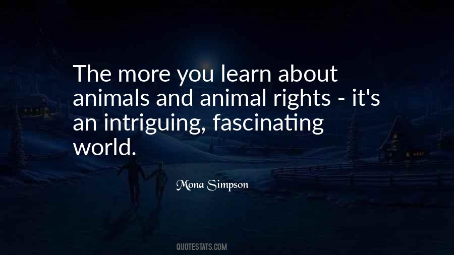 Quotes About Animals Rights #1487317