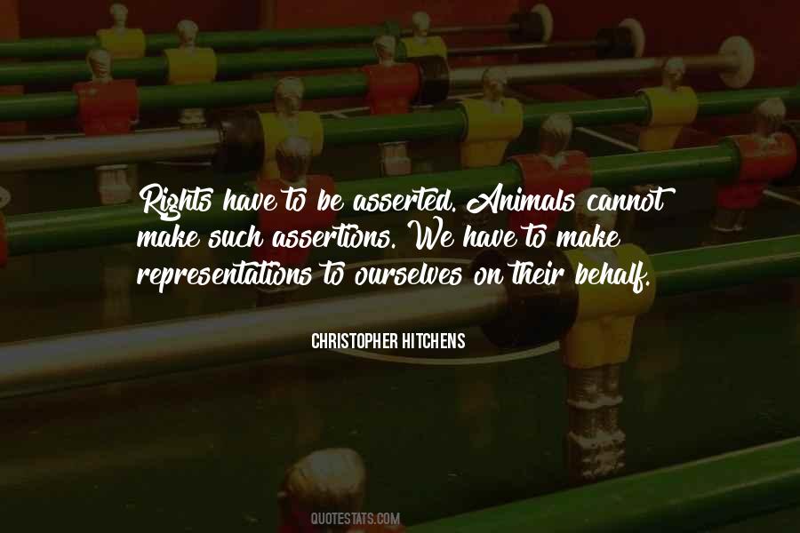 Quotes About Animals Rights #185595