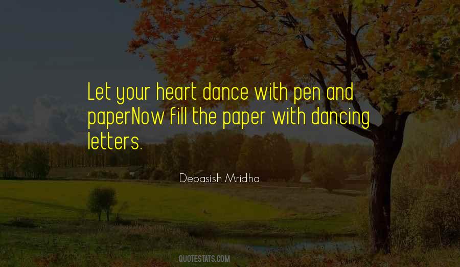 Heart Dance Quotes #870404