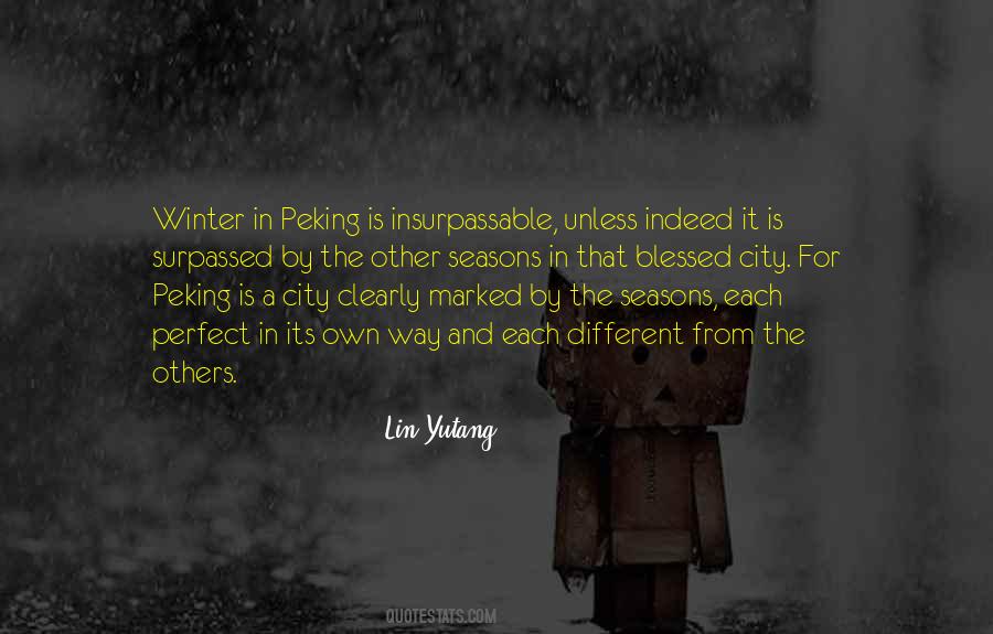 Quotes About Peking #1108038