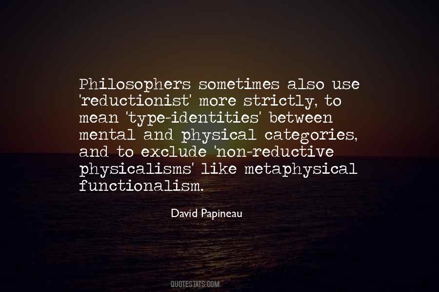 Quotes About Functionalism #72909