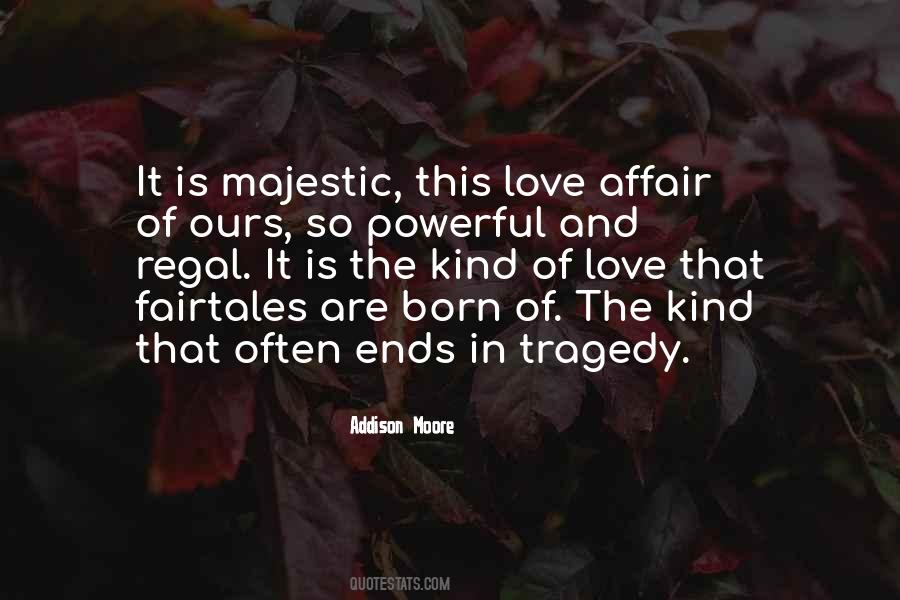 Love And Tragedy Quotes #48622